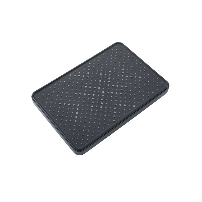 Лейка верхнего душа Frap F024-32 Тропический душ, прямоугольник, 320х220 мм, чёрный