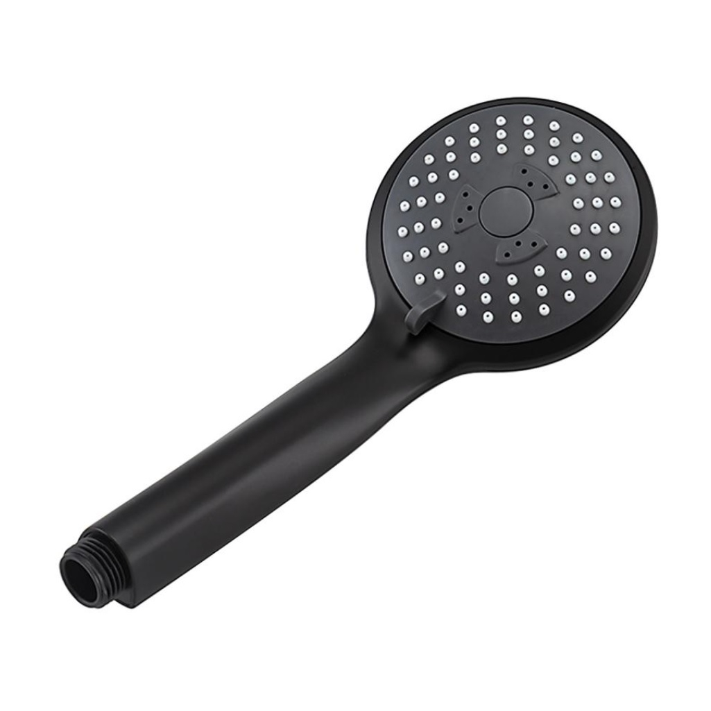 Лейка верхнего душа Frap F020, 3 режима работы, круг, Диаметр - 200 мм, черный