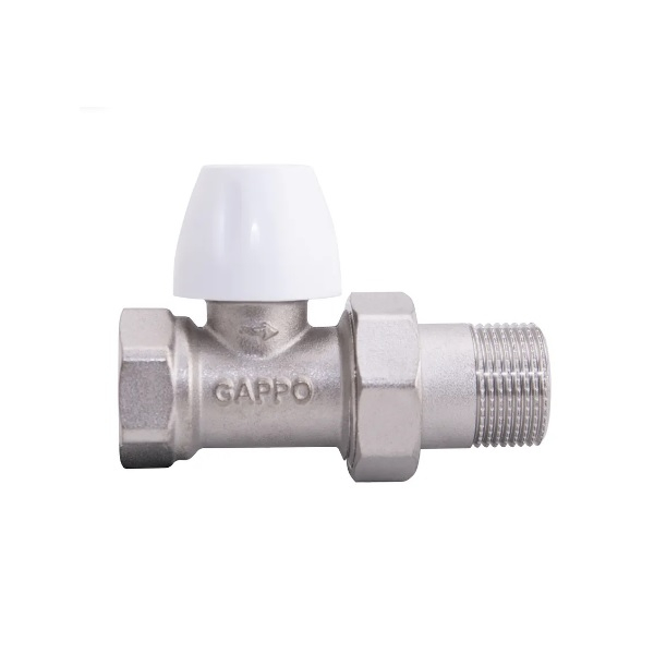 Клапан термостатический прямой 1/2 ВР-НР радиаторный Gappo G263.04