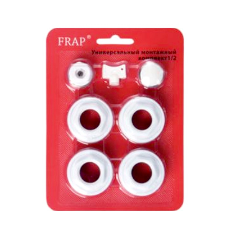 Комплект для монтажа Frap алюминиевых или биметаллических радиатора 3/4 без кронштейнов F818.05 
