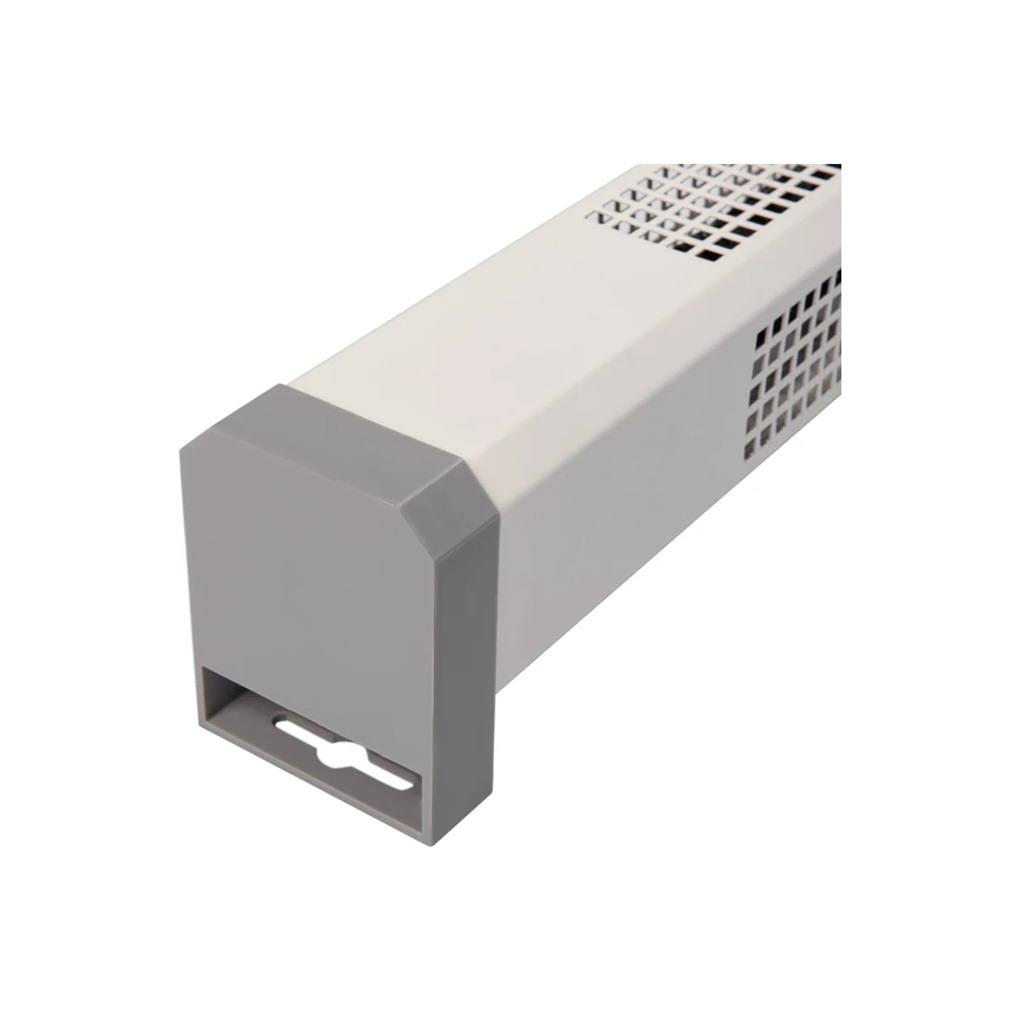 Конвектор электрический Ballu Plinth Compact BEC/PLC-100-400, до 6 кв.м, белый, 400 Вт