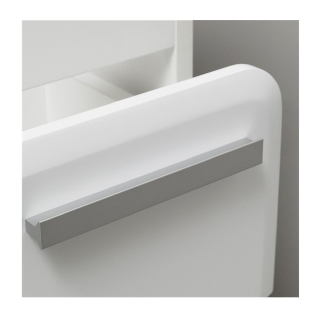 Тумба Runo Эрика 80 напольная, белая + раковина Cersanit Erica 80