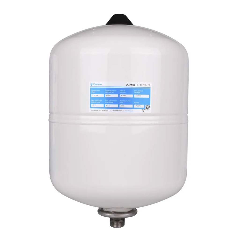Расширительный бак Flamco Airfix 24349RU, 12л, 10 бар, вертикальная установка