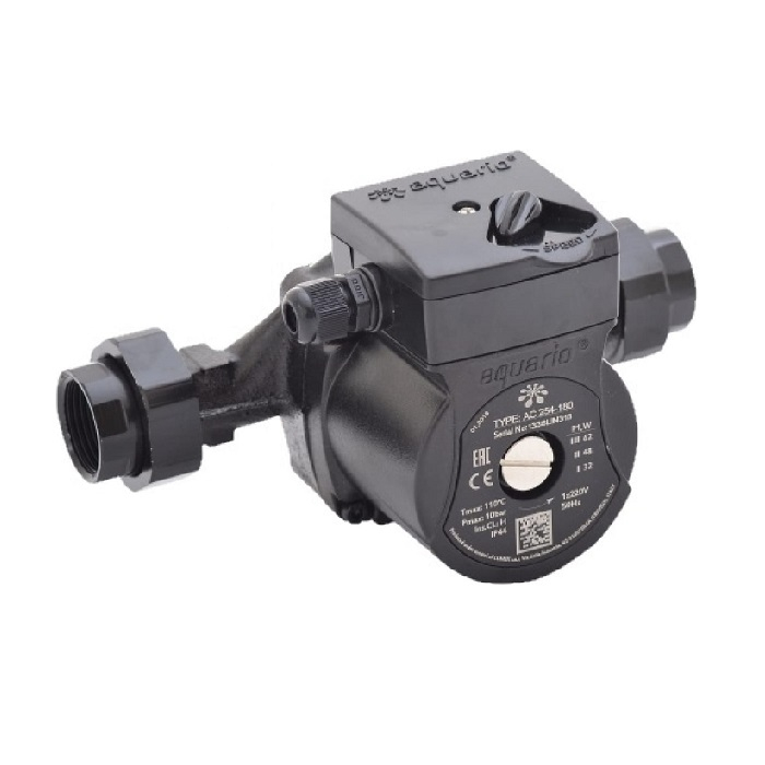 Циркуляционный насос Aquario AC 254-180 1х220V 50Hz с гайками