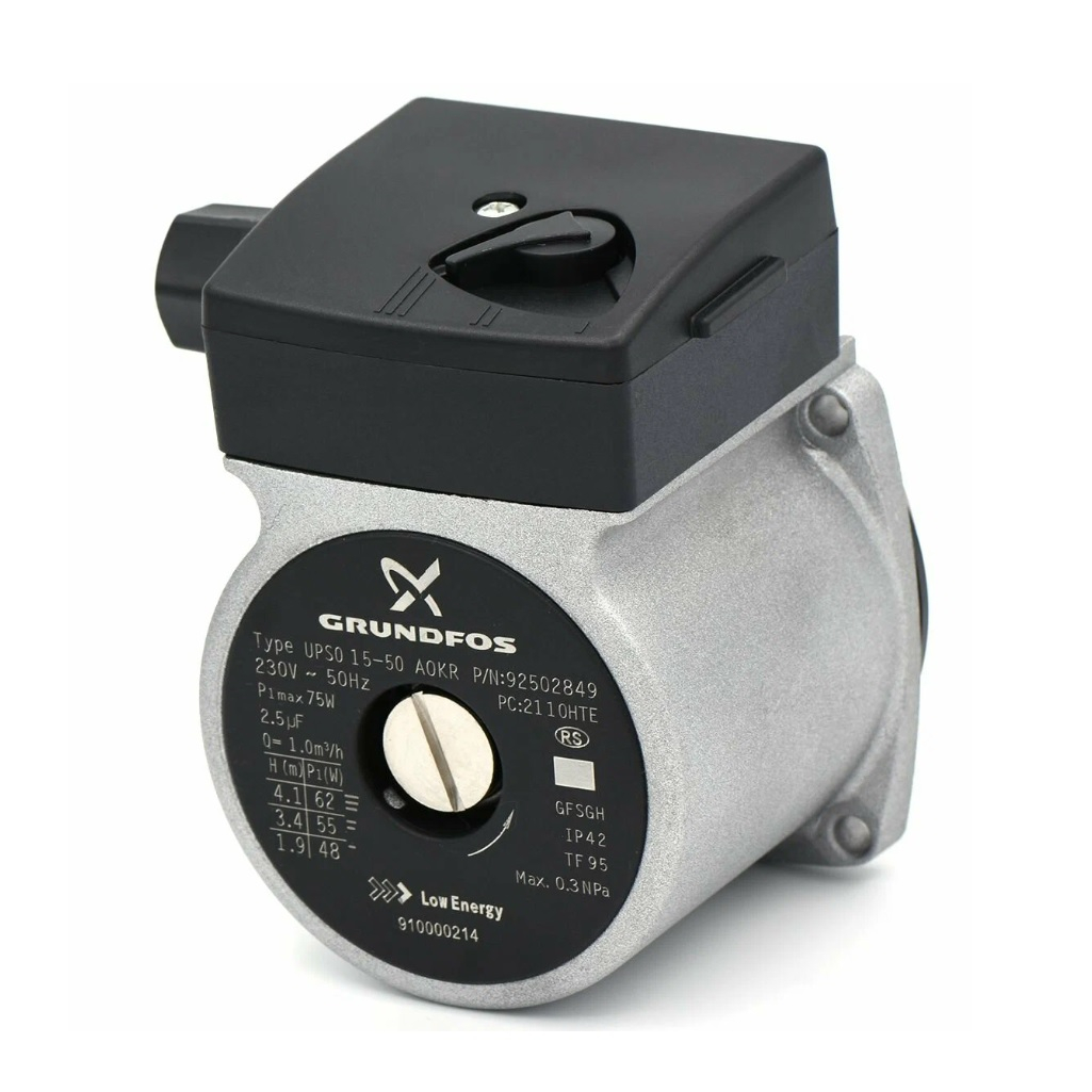 Насос циркуляционный Grundfos UPSO 15-50 для котла Gerda Е.С.А.