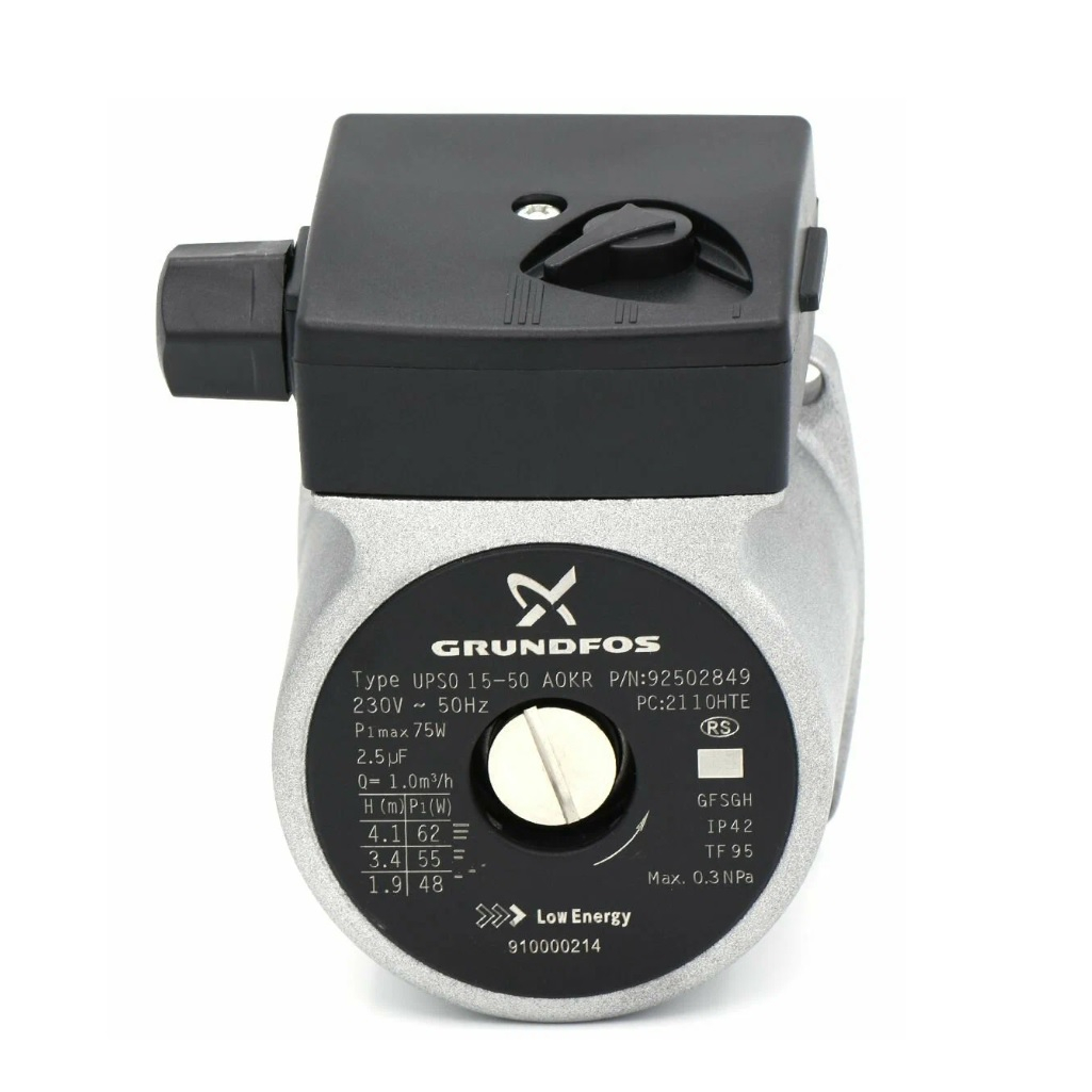 Насос циркуляционный Grundfos UPSO 15-50 для котла Gerda Е.С.А.