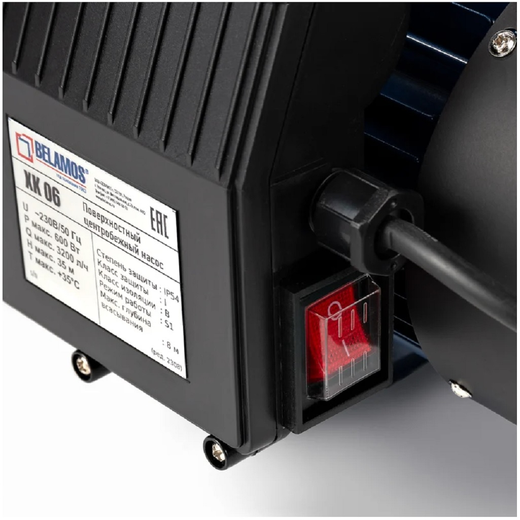 Насос поверхностный Belamos BLMXK 06, 1х230В, 50Hz, 1