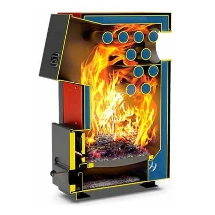 Котел Теплодар Куппер ОК-15 2.0 твердотопливный 15 кВт до 150 кв.м ОК.72.000.00