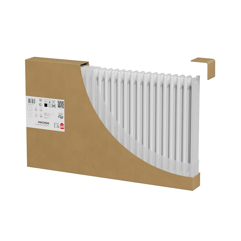 Дизайн-радиатор трубчатый Royal Thermo Insignia VC3050-10, RAL9016, сталь, 10 секций