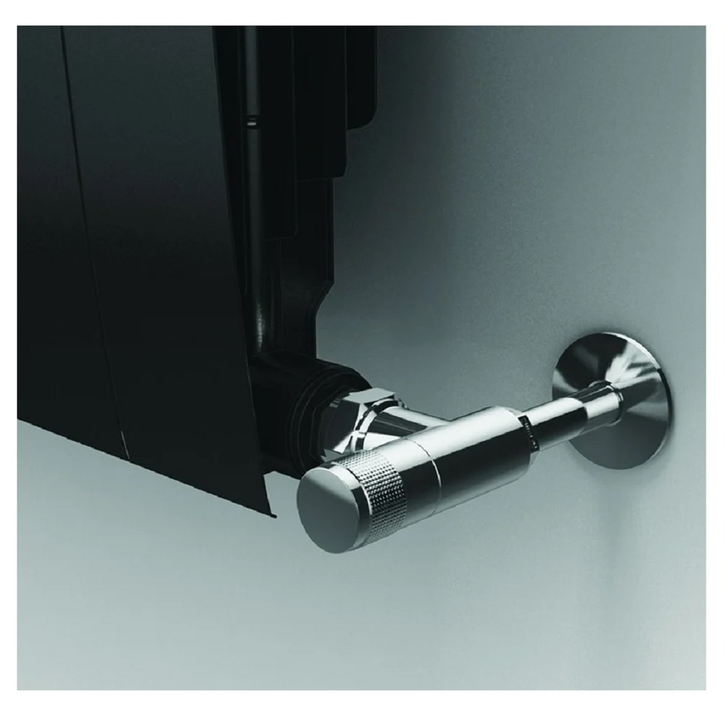 Радиатор секционный Royal Thermo BiLiner 500, RTBNS50006, Noir Sable, биметалл, 6 секций