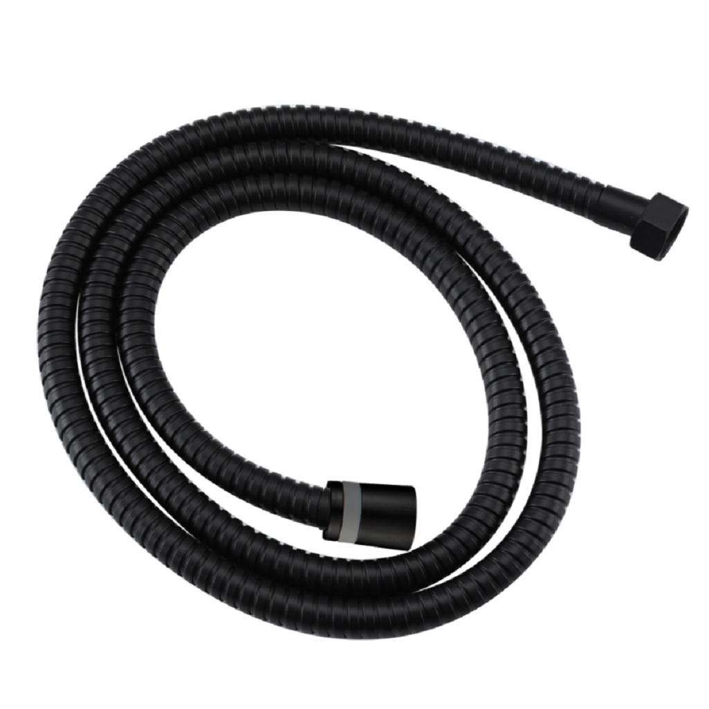 Шланг для душа Frap F46-6 усиленный, Длина 150 см, матовый, черный