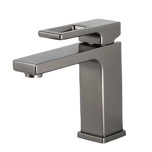 Смеситель для раковины Gappo G1017-9, оружейная сталь