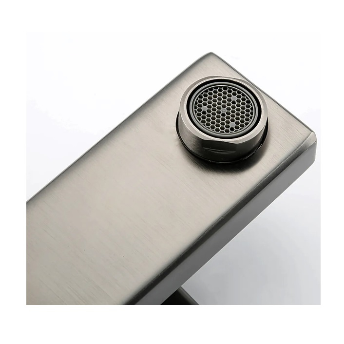 Смеситель для раковины Gappo G1017-9, оружейная сталь