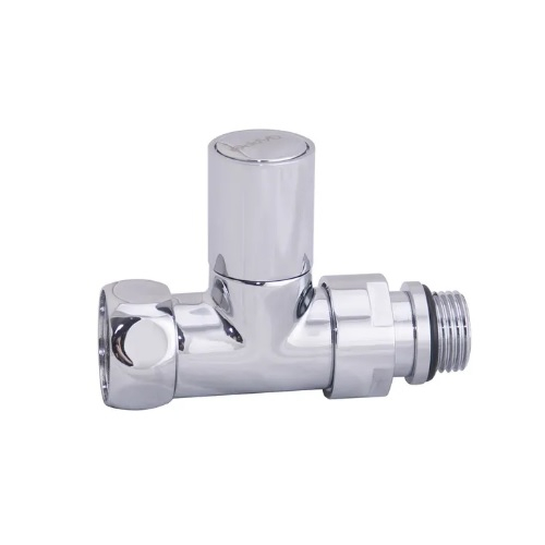 Кран для полотенцесушителя Gappo НР-ВР, 1/2х3/4, G475.0405 прямой, хром