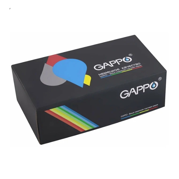 Кран для полотенцесушителя  Gappo ВР-ВР, 3/4х1/2 G479.0405 прямой, хром