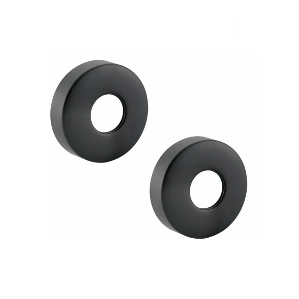 Накладка для смесителя Gappo G71-6 круглая декоративная, чёрный