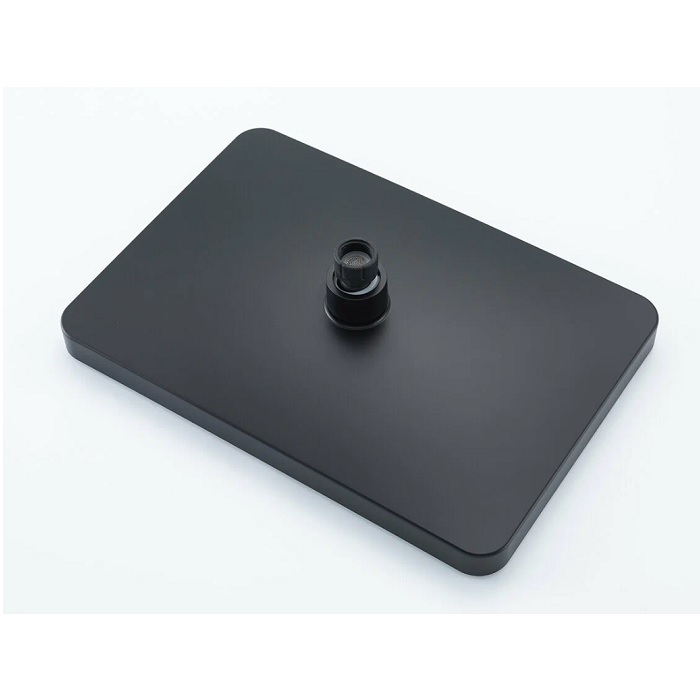 Лейка верхнего душа Frap F024-32 Тропический душ, прямоугольник, 320х220 мм, чёрный