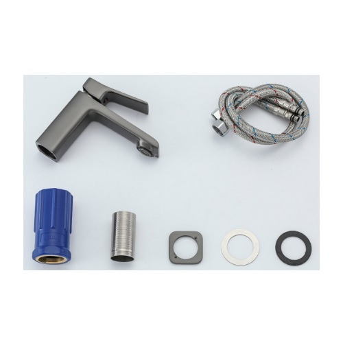 Смеситель для раковины Frap F1084-9 оружейная сталь