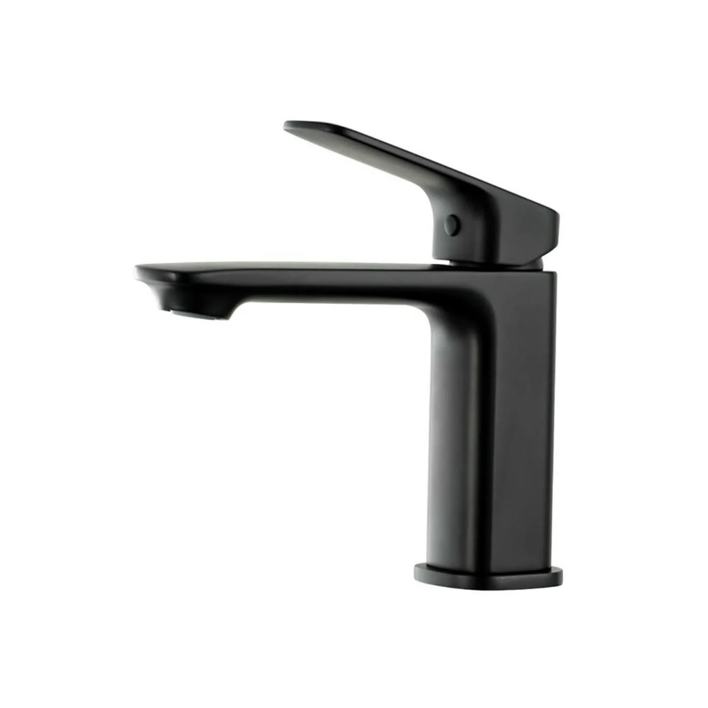 Смеситель для раковины Gappo G1028-6, черный, однорычажный, латунь, с аэратором