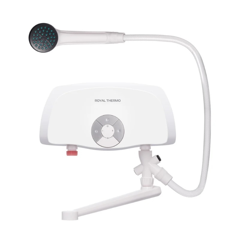 Водонагреватель проточный Royal Thermo Smartfix TS настенный, с краном и душем,  3.5 кВт