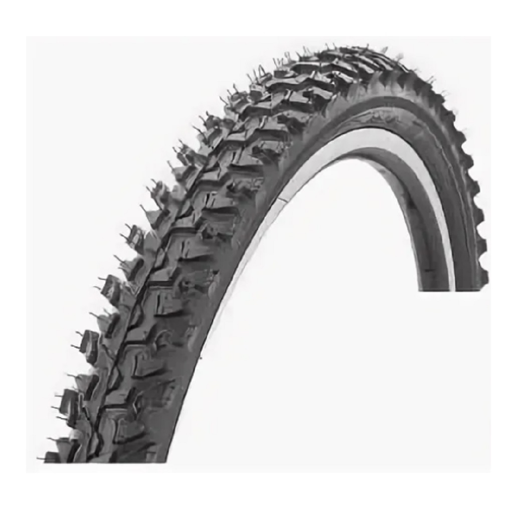 Покрышка велосипедная Velo Tour, 24 дюйма 20х2.125, 2-слойный корд, для разных типов покрытий