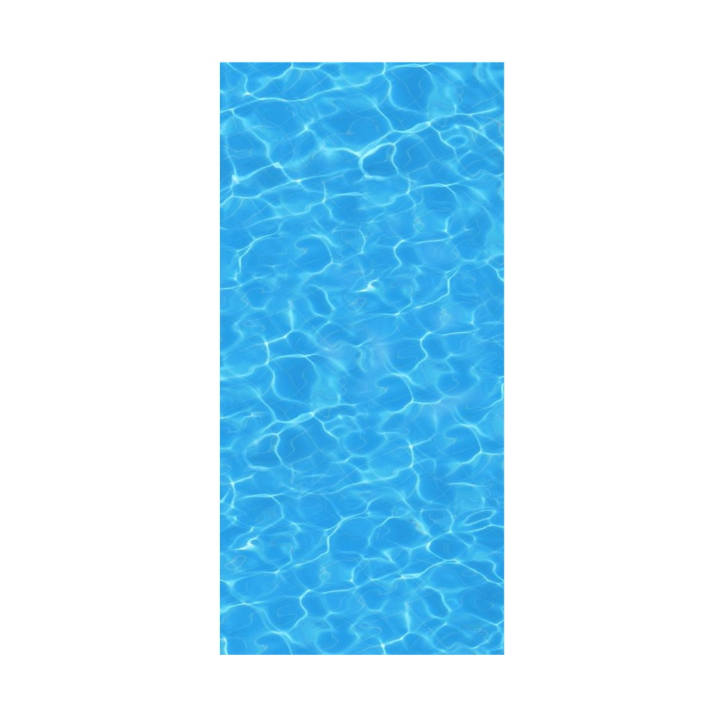 Панель ПВХ Карибы 326 добор, глянцевая, голубая, 8х250х2700 мм 