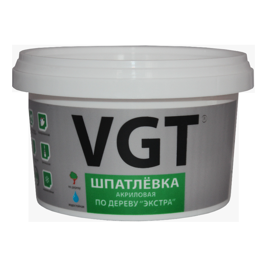 Шпатлёвка VGT ЭКСТРА по дереву бук 1 кг