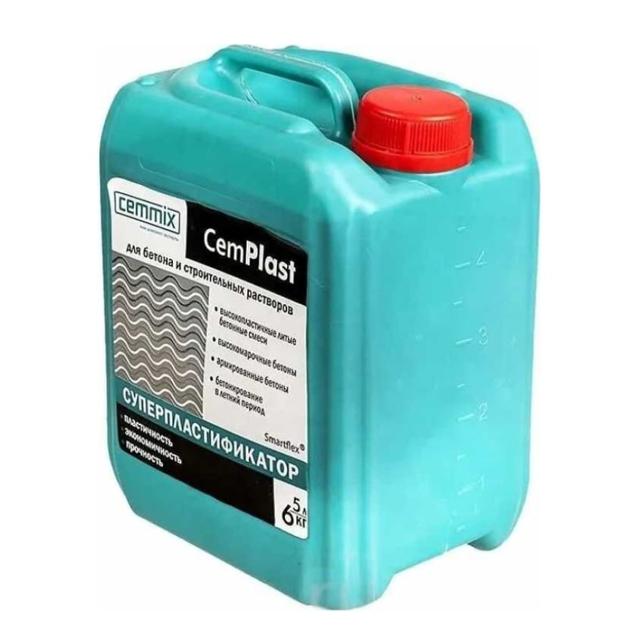 Cemmix CemPlast суперпластификатор для бетона 5 л