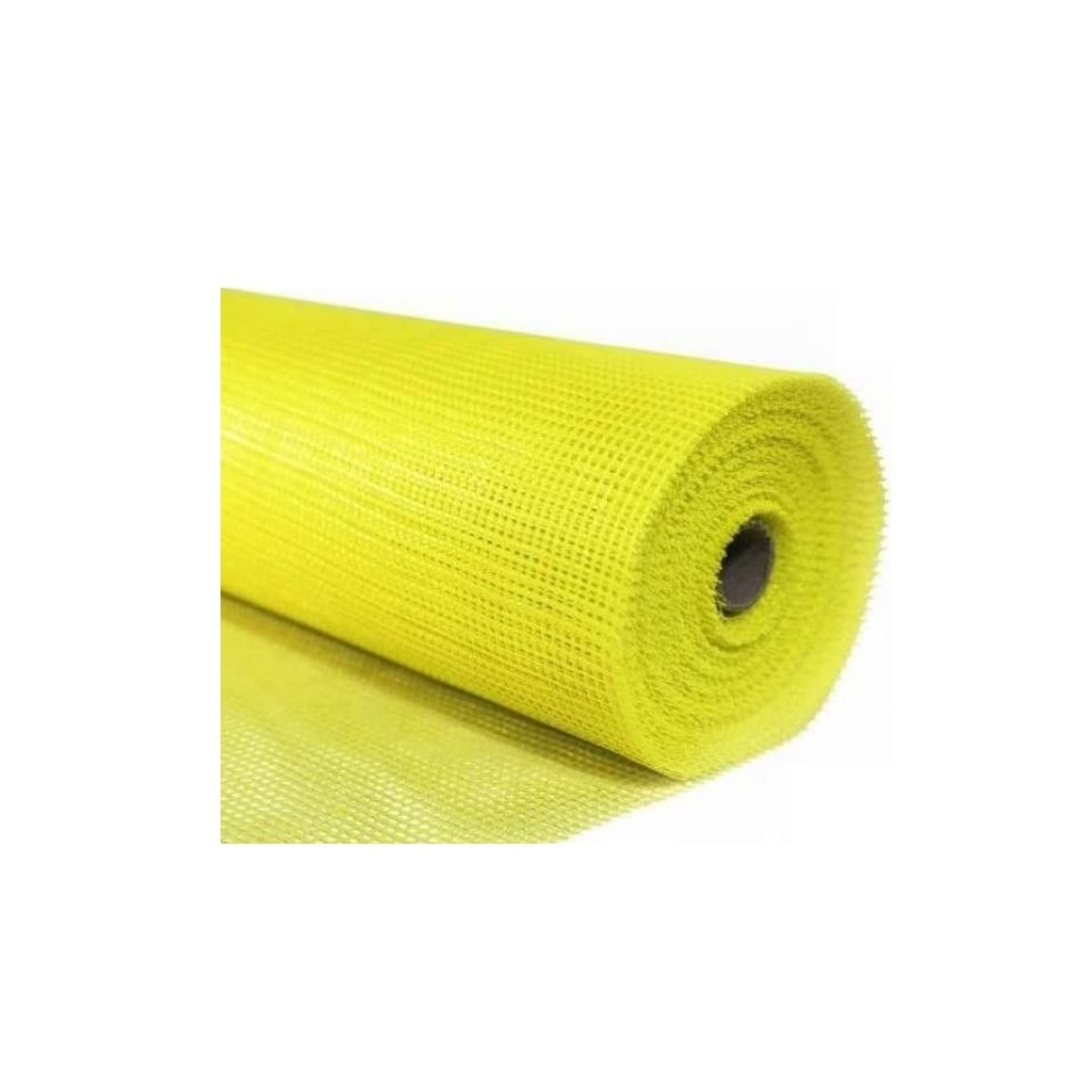 Сетка штукатурная жёлтая Izoway 5х5 мм 145г/кв.м 10 м, стекловолокно