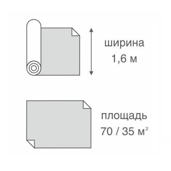 Пароизоляция Изоспан D 35 кв. м., универсальная пленка парогидроизоляционная