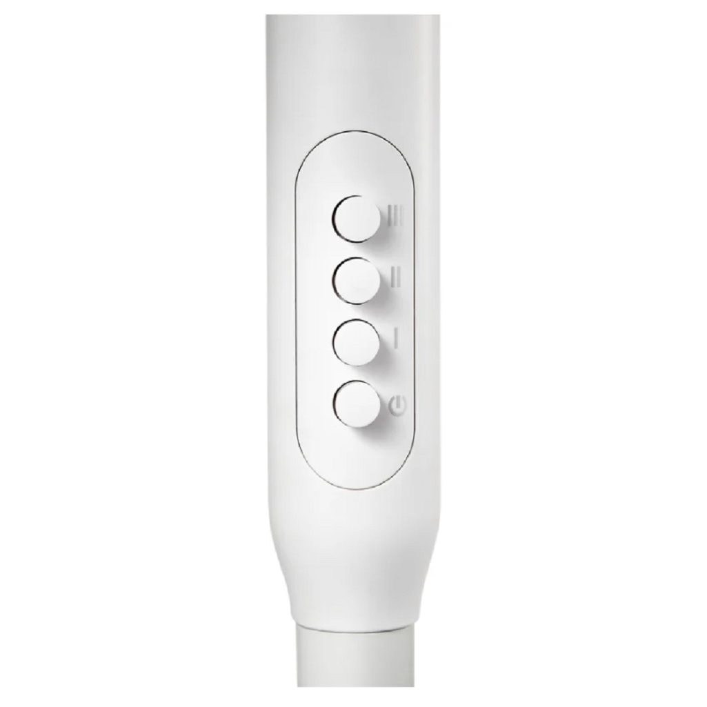 Вентилятор напольный Electrolux EFF-1006W, круглое основание, пластиковый, 3 скорости, белый, 50 Вт