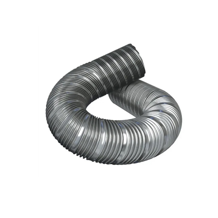 Воздуховод гибкий спирально-навивной Era 1 м, d-125 мм, нержавейка AISI 304