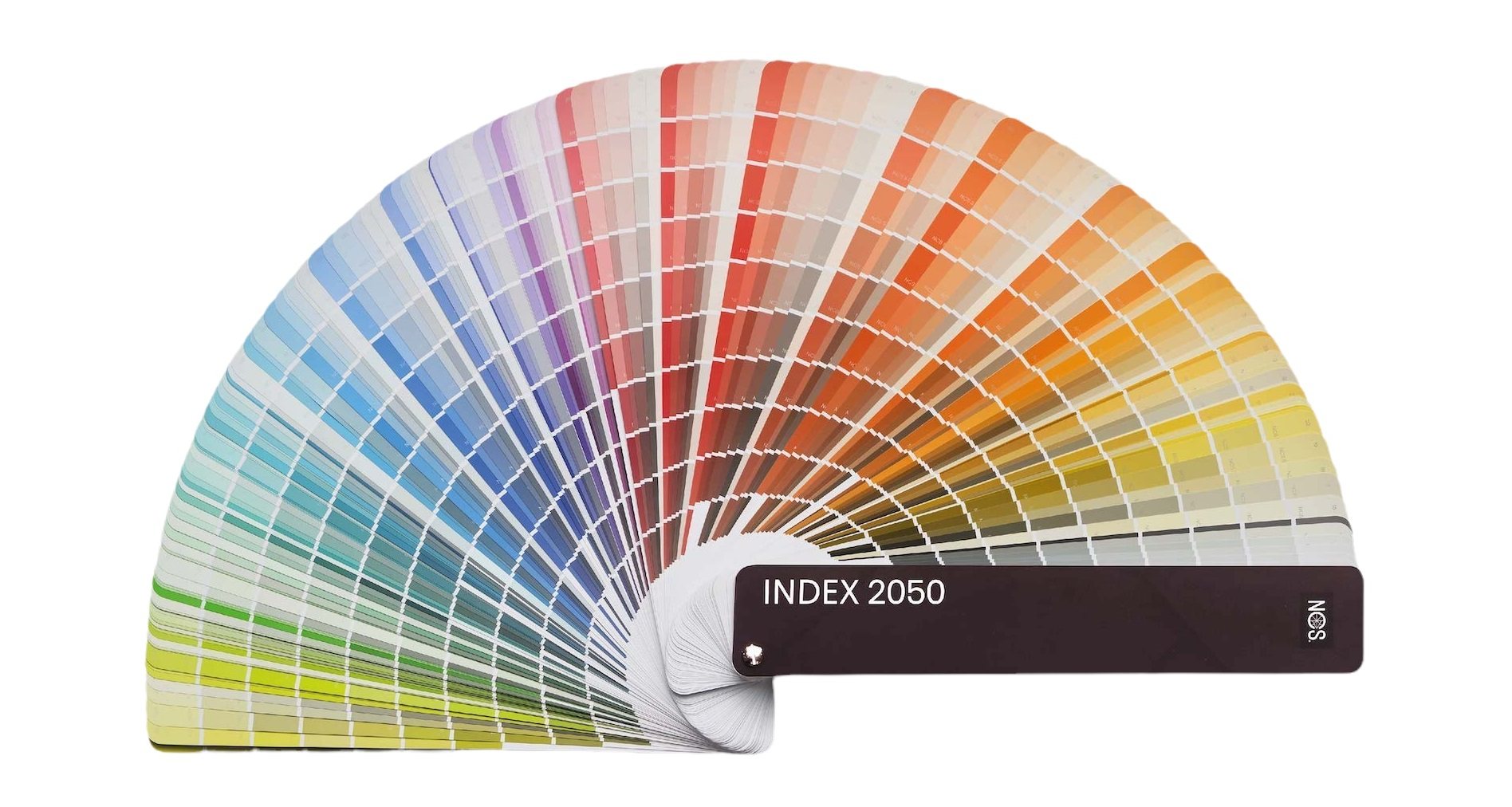 Колеровочный веер с различными оттенками красок для колеровки в строительном центре. Выберите идеальный цвет для вашего проекта, используя наш колеровочный веер.